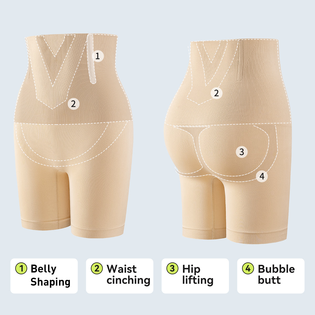 Women's Belly Shaping Shaper Shorts