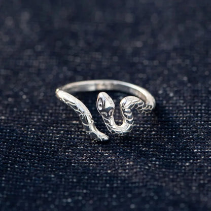 925 Sterling Silver Snake Ring