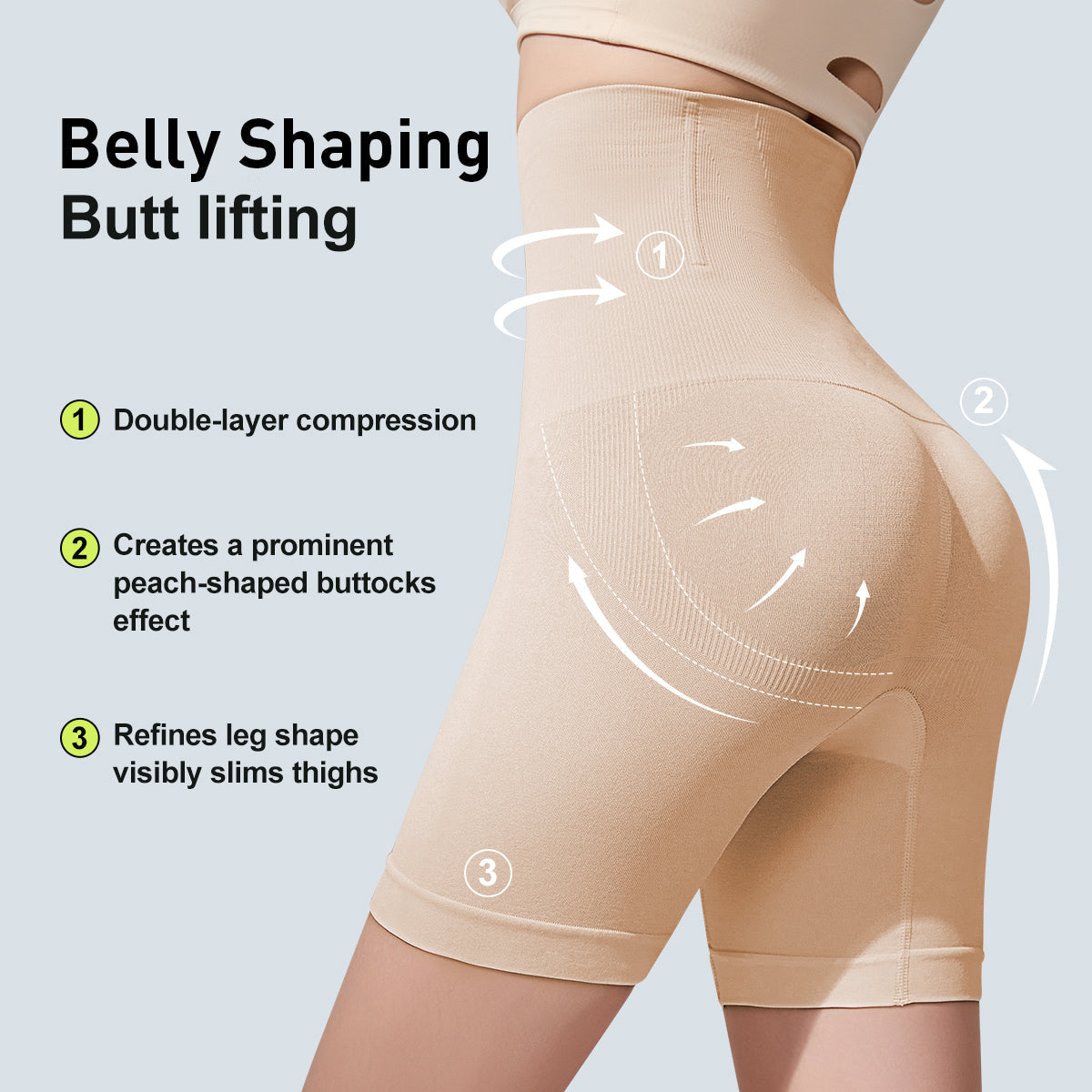 Women's Belly Shaping Shaper Shorts